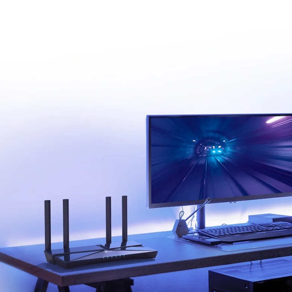4 Stream Dual-Band WiFi 6 Wireless Router - Picture 2 of 11